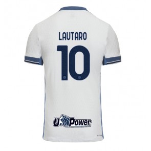 Inter Milan Lautaro Martinez #10 Gostujuci Dres 2024-25 Kratak Rukavima